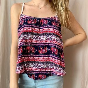 Tribal Pattern Tank-Top
